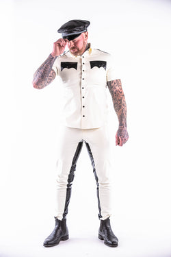 S(A)X Officer Uniform with Pants - White