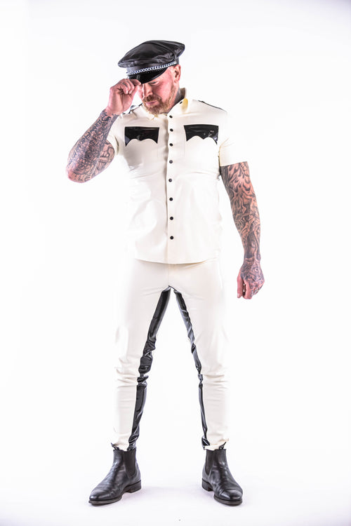 S(A)X Officer Uniform with Pants - White