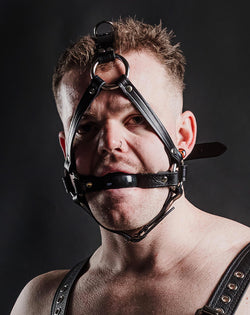 Ball Gag Head Harness