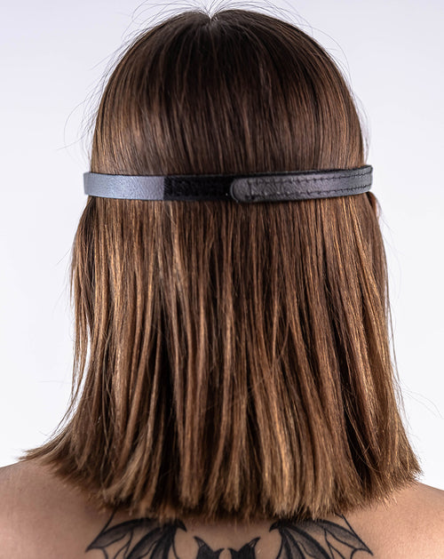 Plush Fur Lined Blindfold Aviator Velcro