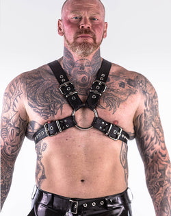 Buckle Harness Leather