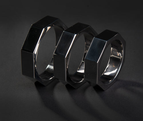 'The Nut' Cock Ring - Stainless Steel