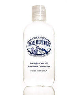 Boy Butter H2O Clear Bottle 8oz