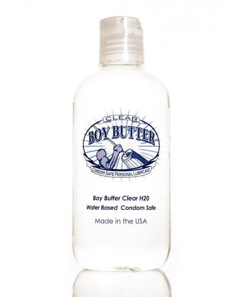 Boy Butter H2O Clear Bottle 8oz