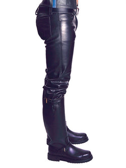 Mister B Leather Jeans Buttons