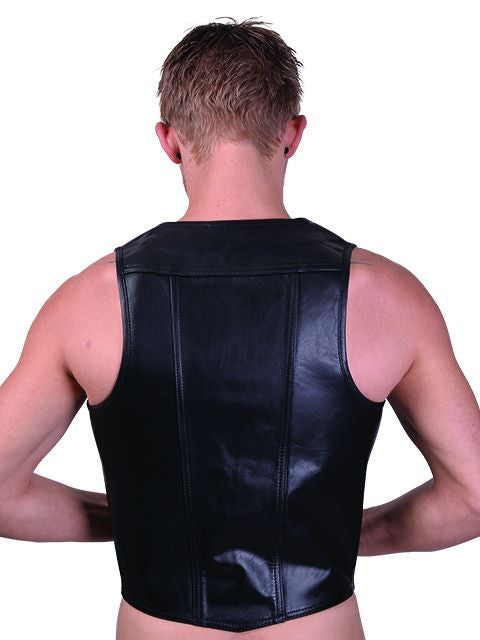 Mister B Leather Muscle Vest