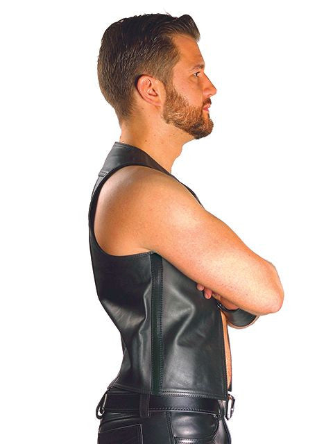 Mister B Leather Muscle Vest