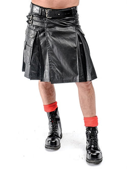 Mister B Leather Kilt