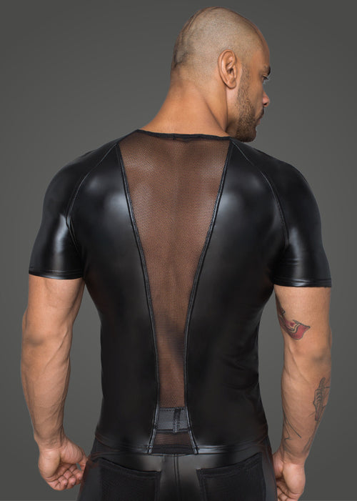 Power Wetlook T-shirt With 3D Net
