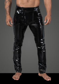 Long Elastic PVC Pants