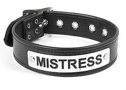 Mistress Leather Collar