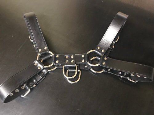 Bulldog Harness Leather