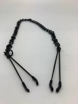 Black Tweezer Nipple Clamps