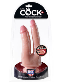 King Cock Plus Dual Density Double Penetrator