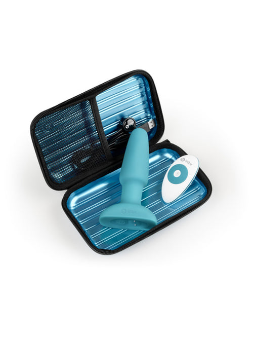 b-Vibe USB Rechargeable Rimming Plug - Teal