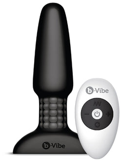 b-Vibe USB Rechargeable Rimming Plug - Black