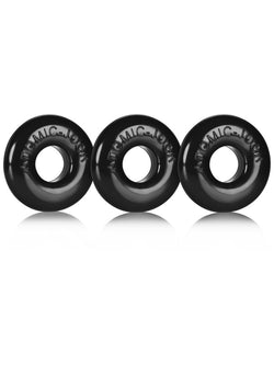 Ringer 3-Pack Of Do-Nut-1 - Black