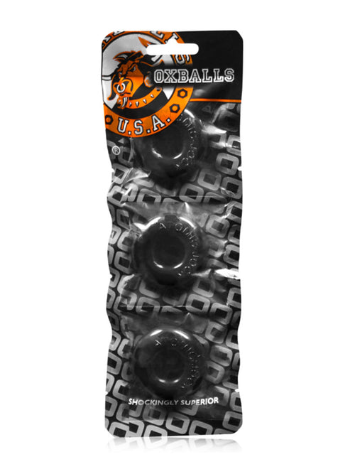 Ringer 3-Pack Of Do-Nut-1 - Black