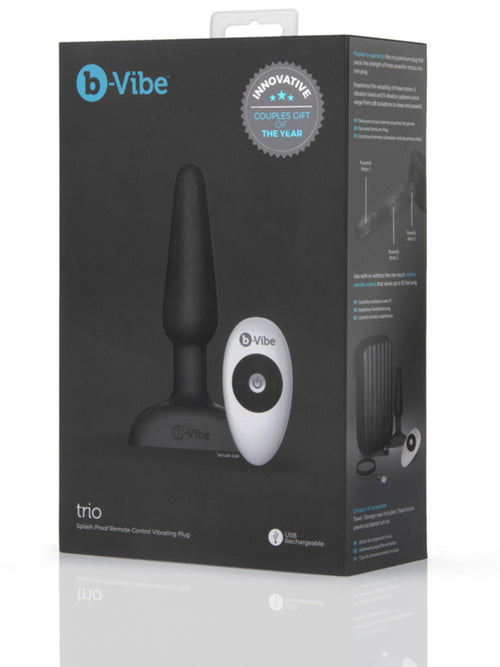 b-Vibe Trio Plug - Black