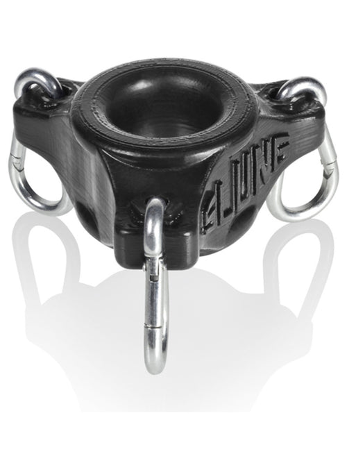 Slung Ballstretcher With 3 Carabiners - Black
