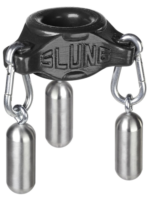 Slung Ballstretcher With 3 Carabiners - Black