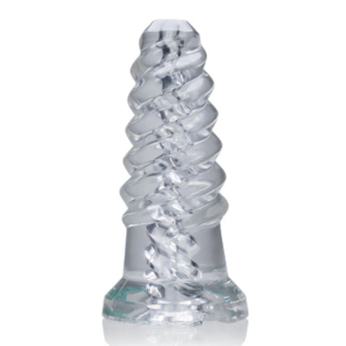 Screwd Super Squish Corkscrew Jackoff Toy - Clear