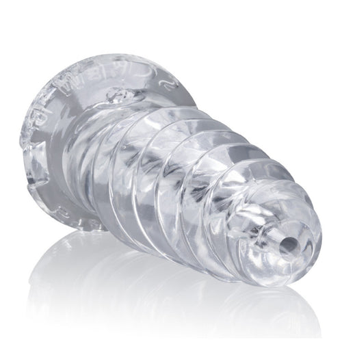 Screwd Super Squish Corkscrew Jackoff Toy - Clear
