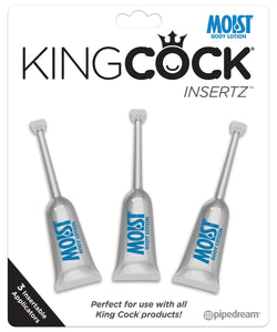 King Cock Insertz Moist 3-Pack