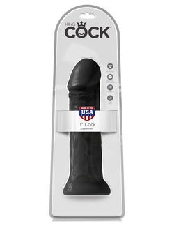 King Cock 11" Cock - Black