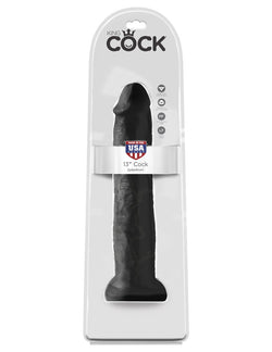 King Cock 13" Cock - Black