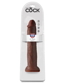 King Cock 13" Cock - Brown