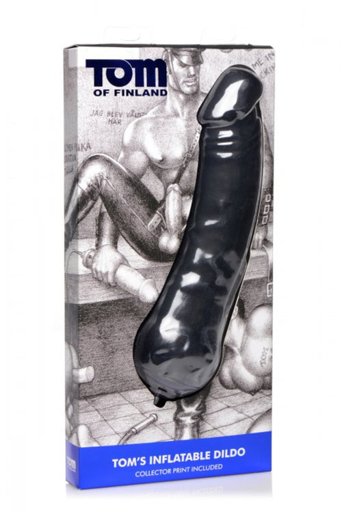 Toms Inflatable Silicone Dildo
