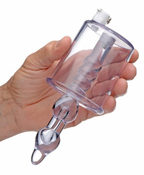 Tom of Finland Anal Pump Cylinder with Stimulator Shaft