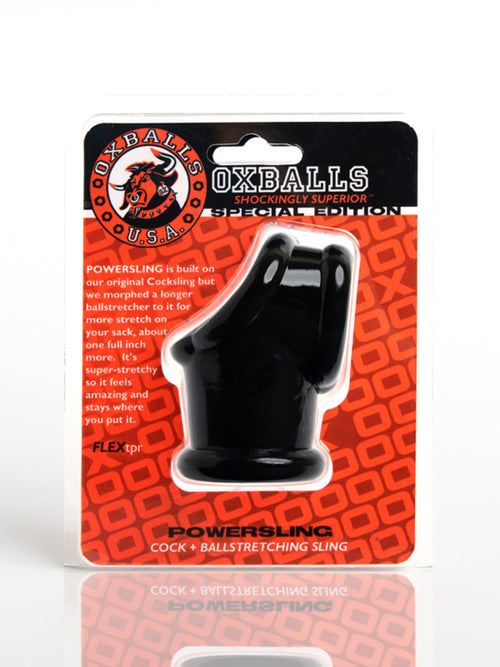 Powersling Cocksling And Ballstretcher Black