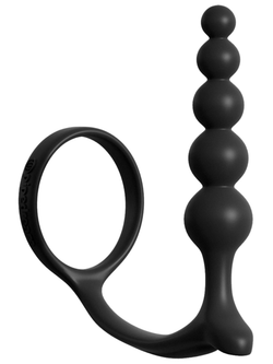 Ass-Gasm Cockring Anal Beads