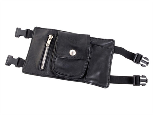 Mister B Leather Party Wallet All Black
