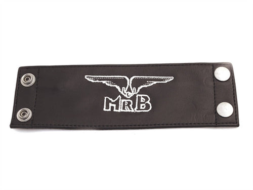 Mister B Wrist Wallet with White Logo