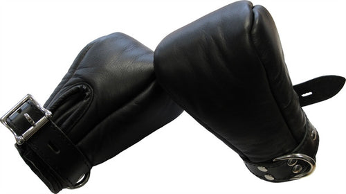 Mister B Premium Bondage Fist Mitts - S/M