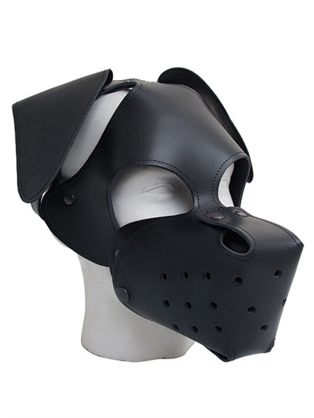 Mister B Leather Floppy Dog Hood