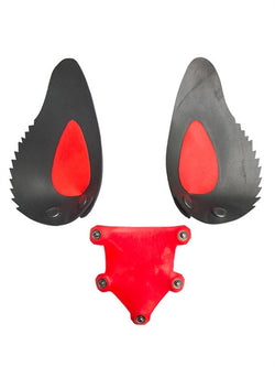 Mister B FETCH Rubber Dog Hood Tongue and Ears - All Colours