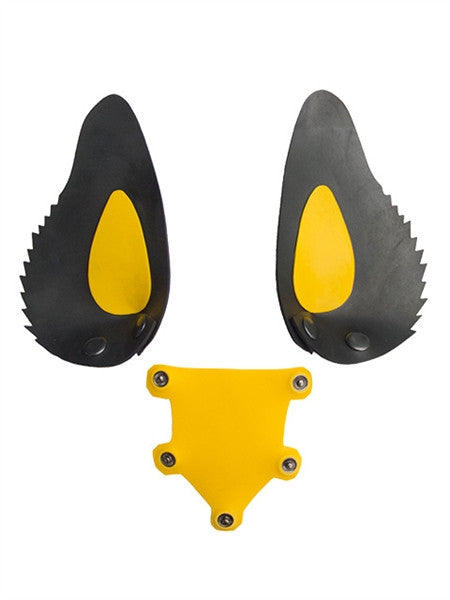 Mister B FETCH Rubber Dog Hood Tongue and Ears - All Colours