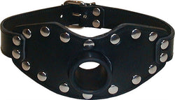 Mister B Leather Strap-On Piss Gag
