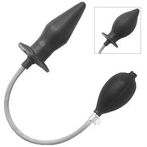 Inflatable XL Butt Plug Solid