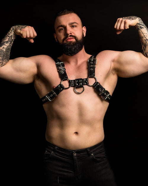 Bulldog Harness Leather