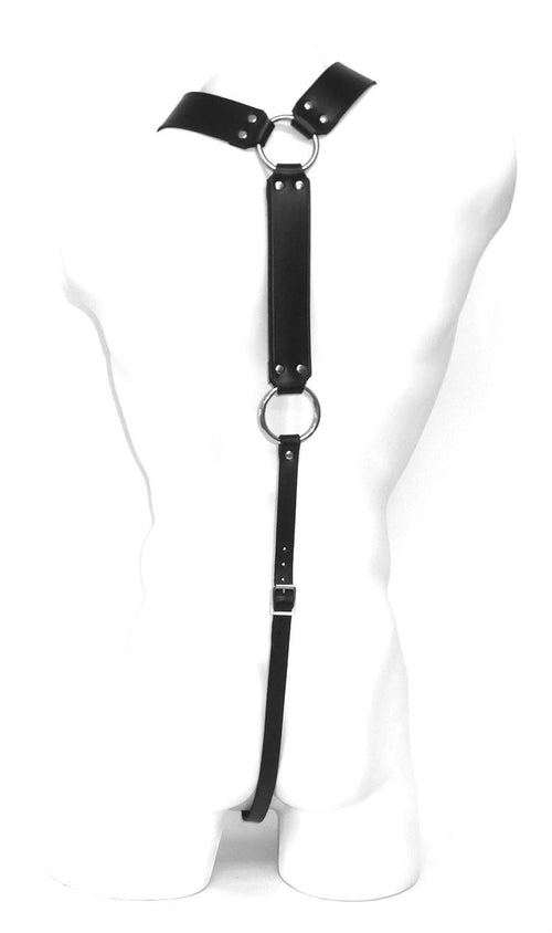 Y Body Harness Leather