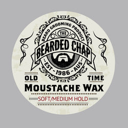 Old Time Soft/Medium Hold Moustache Wax -15ml