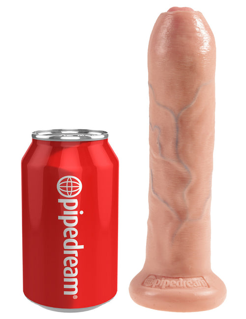 King Cock 7" Uncut Cock - Flesh