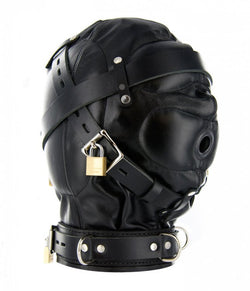 Strict Leather Sensory Deprivation Hood - Small / Medium