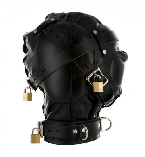 Strict Leather Sensory Deprivation Hood - Medium / Large