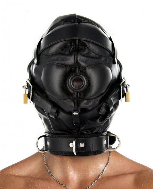 Strict Leather Sensory Deprivation Hood - Medium / Large